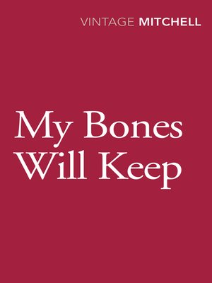 cover image of My Bones Will Keep